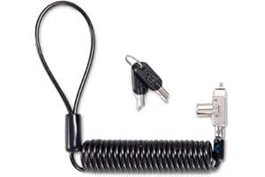 Kensington N17 Portable Keyed Laptop Lock for Dell and Alienware Laptops (K60511WW)