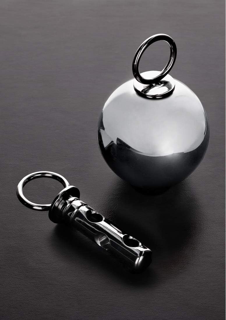Triune Auto Bondage Ice Ball Lock, Stainless Steel, TCI-9414, Silver - Image 4