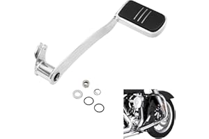 TCMT Chrome Brake Arm Lever Peg Pedal Fit For Harley Touring 2014-2025 Road Glide Street Glide Electra Glide Road King Trike Glide Freewheeler