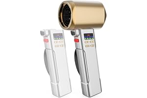 730PRO Car Dryer Air Blower Cordless | Detachable Battery, Max 7.5Min 220MPH Turbo, 1.5H Type-C, 10°Tilt Grip, LED Light | fo