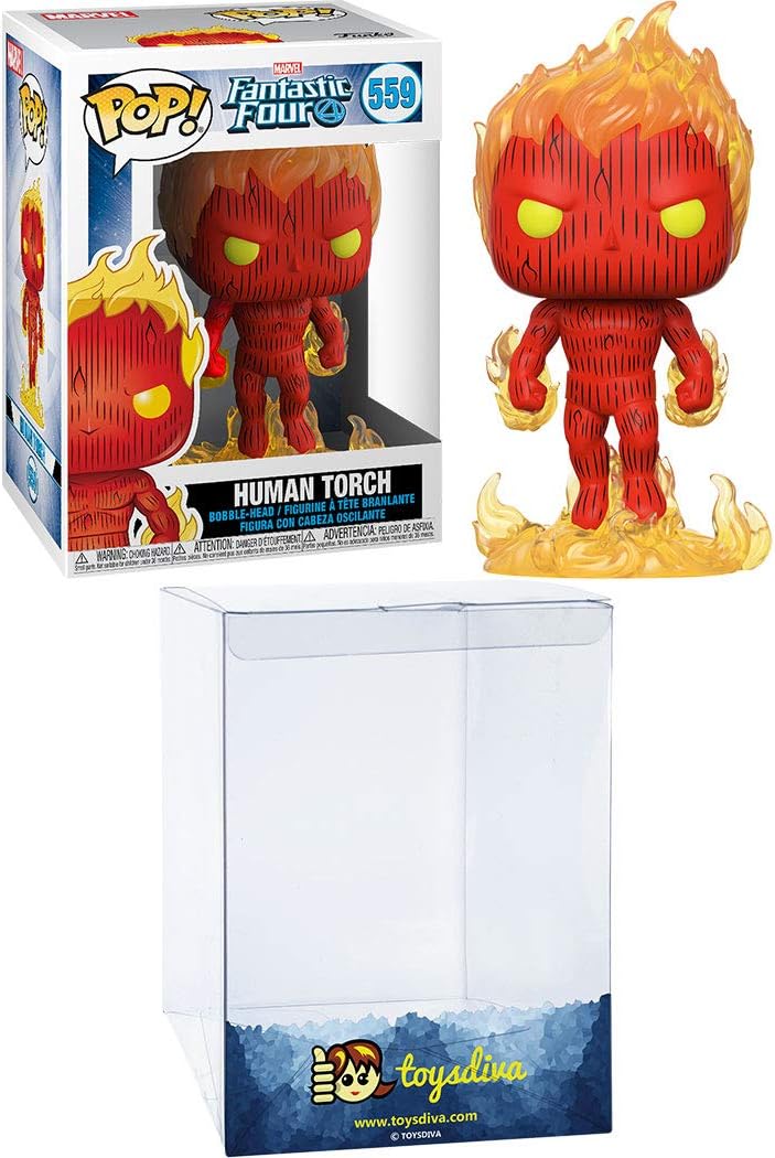 human torch funko pop