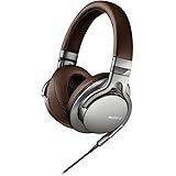 ソニー SONY ヘッドホン MDR-1A : ハイレゾ対応 密閉型 折りたたみ式 ケーブル着脱式/バランス接続対応 リモコン・マイク付き シルバー MDR-1A S