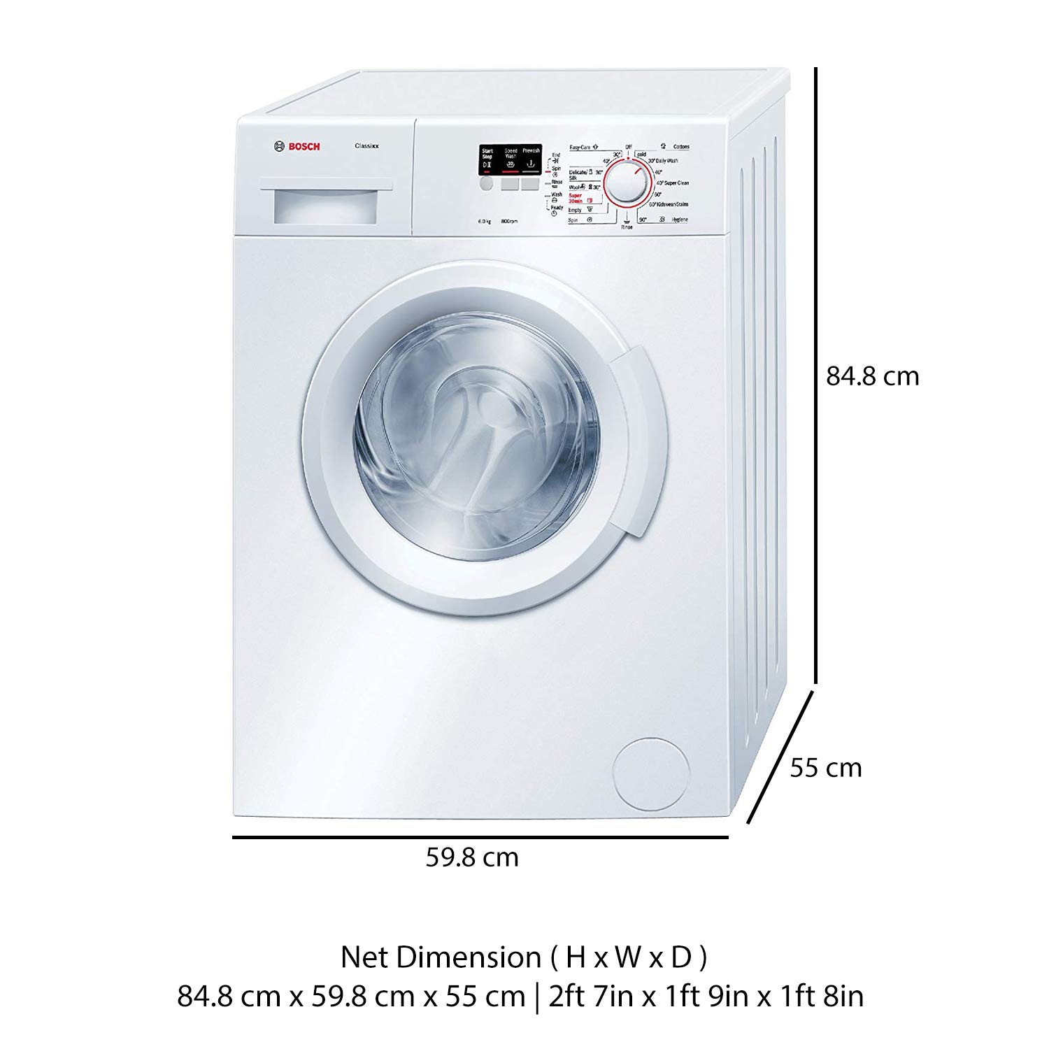 Bosch 6 Kg Fully Automatic Front Loading Washing Machine