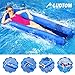 ludtom Inflatable Pool Floats Water Hammock for Adults 440lb Capacity Pool Float Swimming Pool Lounger No Pump Needed with Compact Carry Bag【2019 Upgraded】