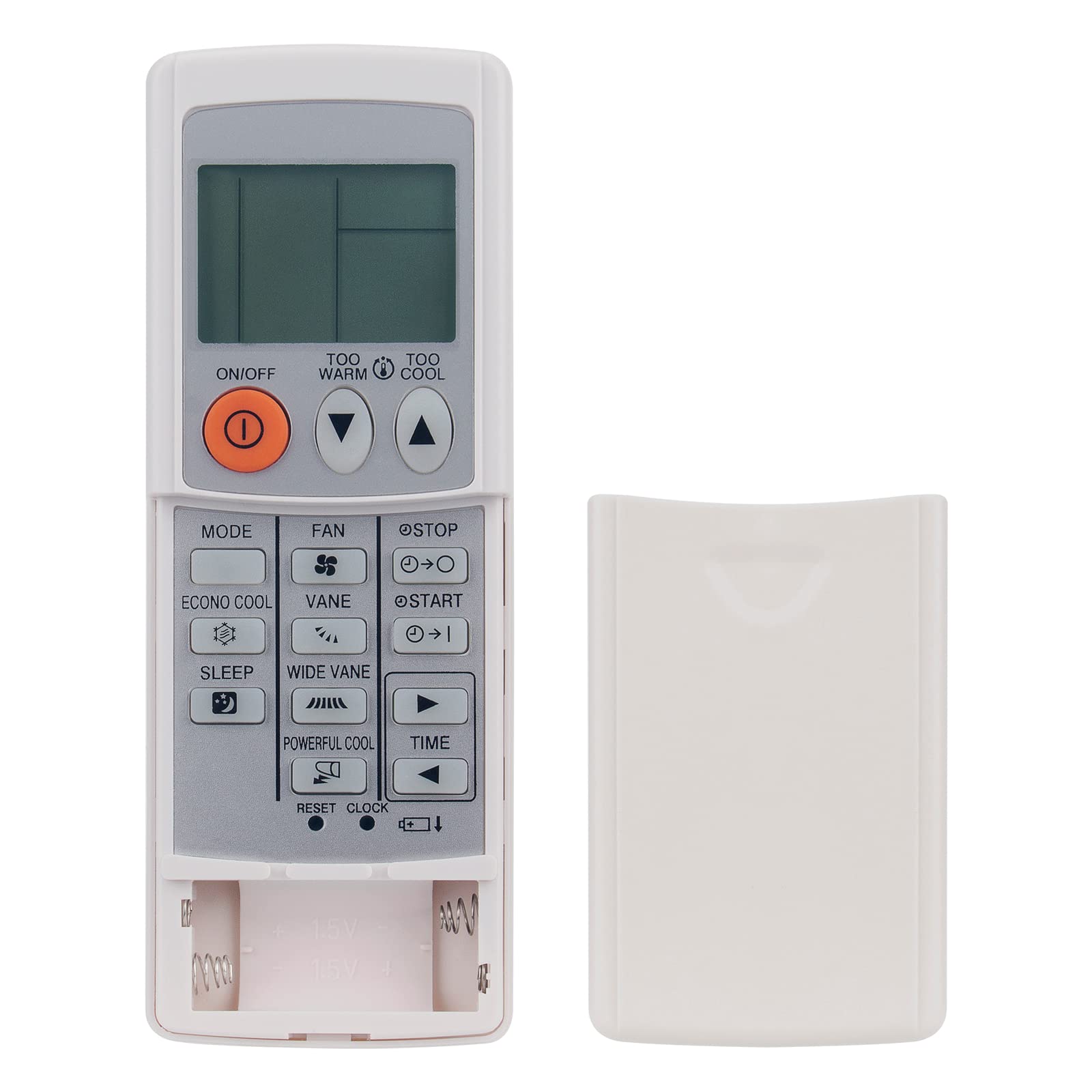 KD06ES Replaced Remote Control for MITSUBISHI KM15A MS16A MSY-GL24NA-U1 MSZ-GL18NA-U1 MSZ-HM18NA-U1 MSZ-HM24NA-U1 MUY-GL24NA MUZ-HM18NA NTXWST18A112AA MSZ-FH25VE MSZ-FH35VE MSZ-FH50VE SRK25ZMA A/C AC