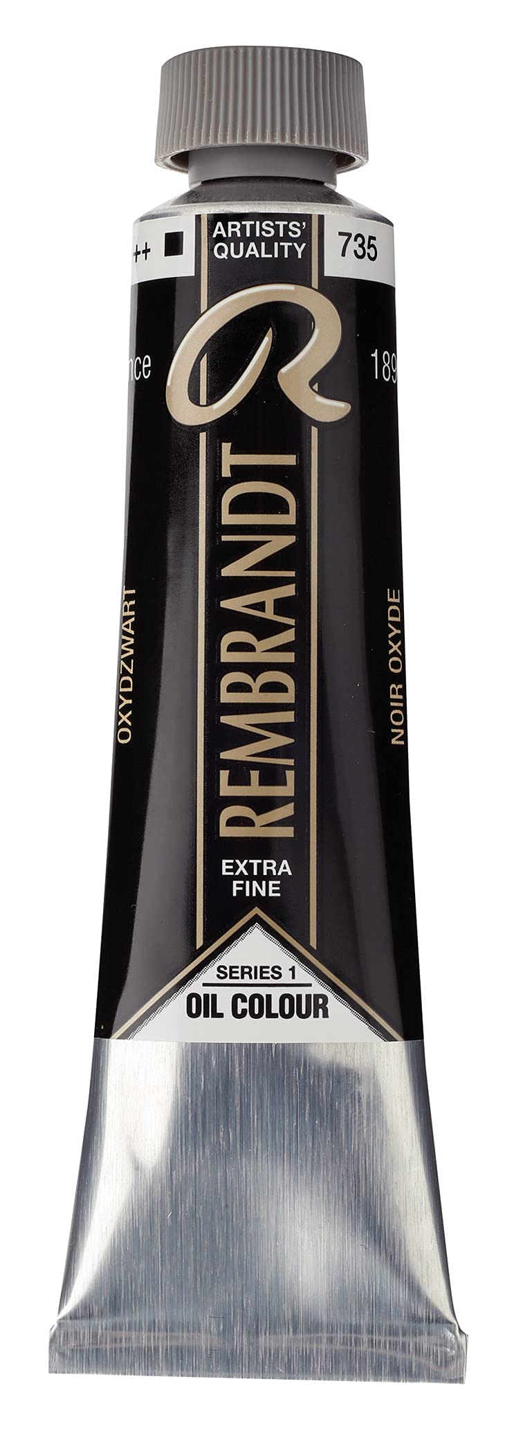 Rembrandt Oil Colour Tube 40 ml Oxide black 735 (01057352)