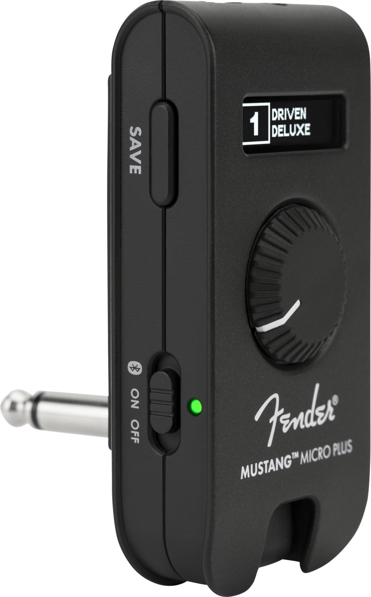 Fender Mustang Micro Plus Guitar Amp, Ultimate Personal Headphone Amplifier with 25 Amp Models, 25 Effects, Bluetooth, and 100 Presets, USB Rechargeable — image 1
