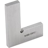 T Tulead Machinist Square Carbon Steel Precision Square 50x40mm | Woodworking Machinist Ruler, Right Angle Engineer Square, Carpenter Tools