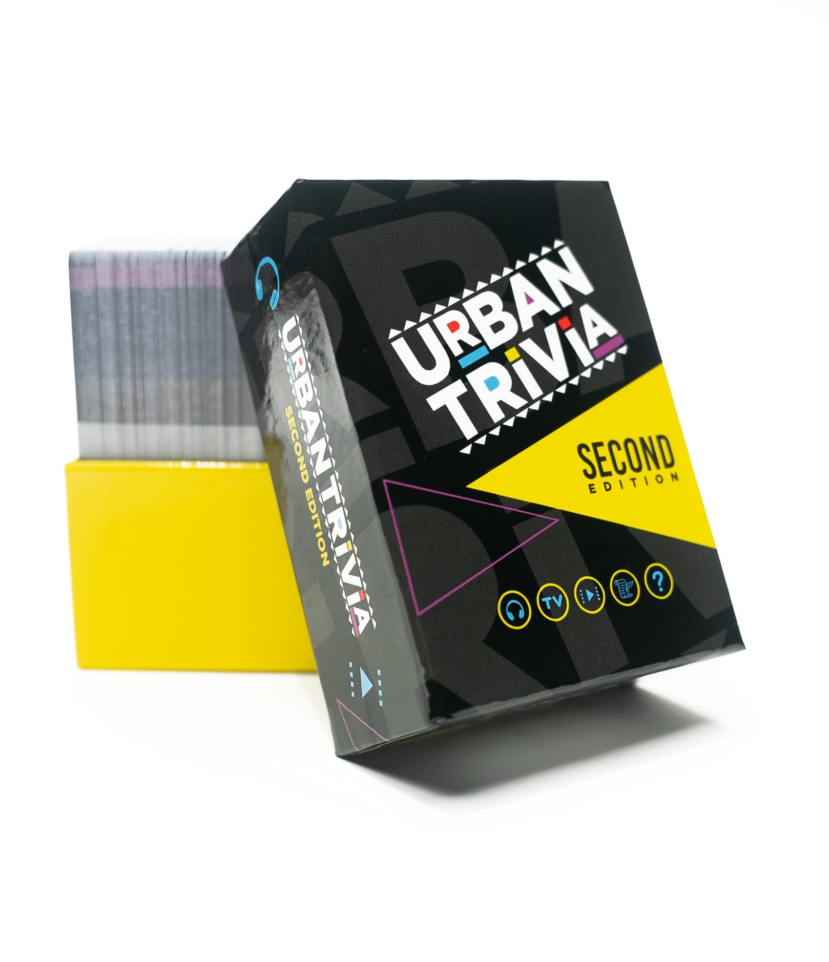 Urban Trivia Game 2nd Edition - Card Game for The Culture! Fun Trivia on Black TV, Movies, Music, Sports, & Growing Up Black! Great Trivia for Adult Game Nights and Family Gatherings