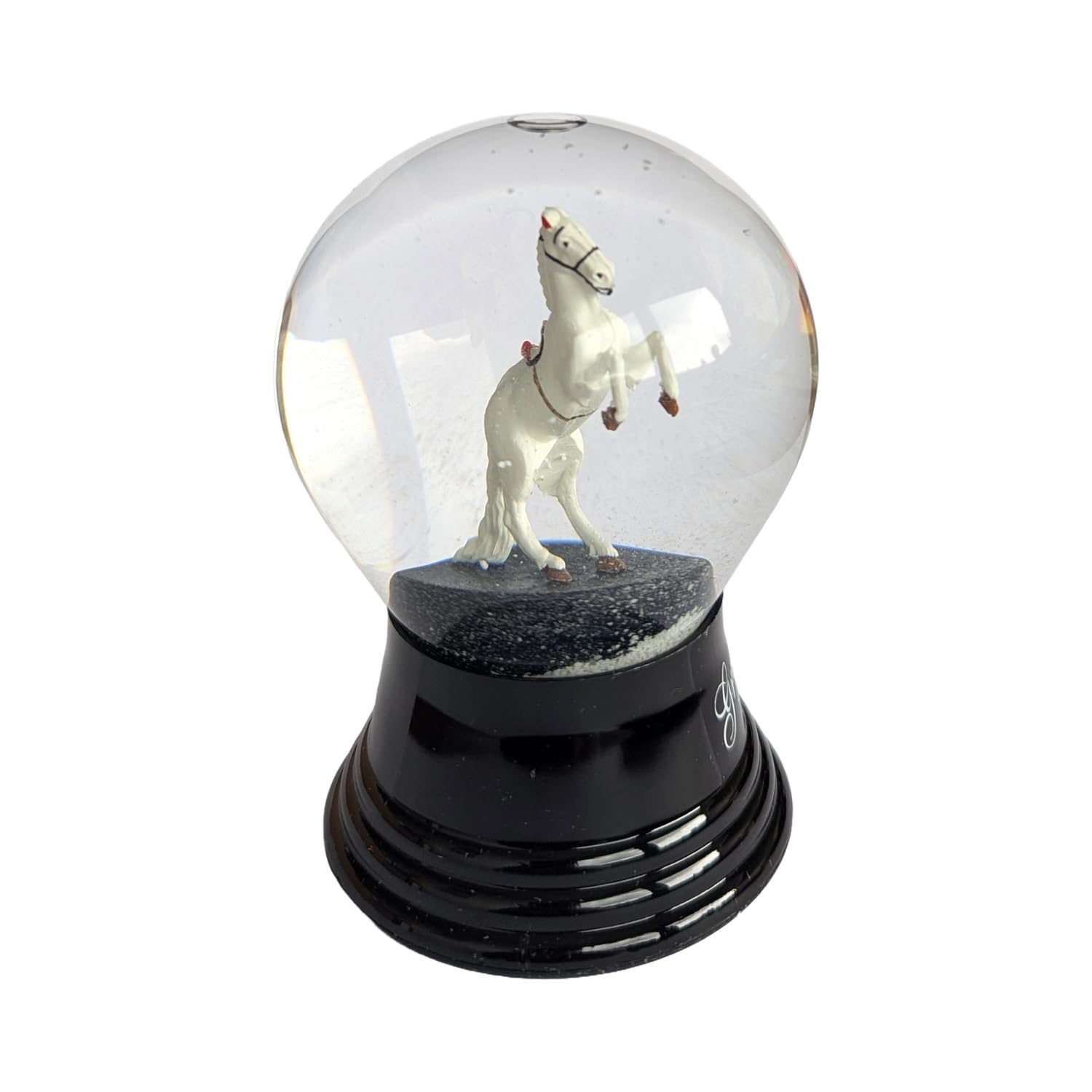 Lipizzaner Snow Globe Real Glass Globe 8 cm