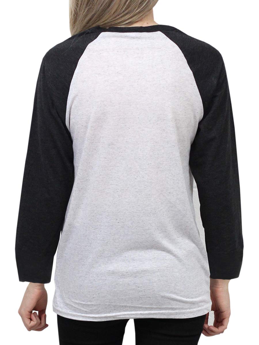 Womens Christmas Shirts Baseball Tee Graphic Reindeer Tops Casual Long Sleeve Raglan T Shirt