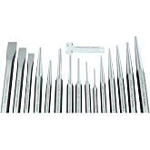 K Tool International PUNCH &amp; CHISEL SET 15 PC. IN KIT BAG
