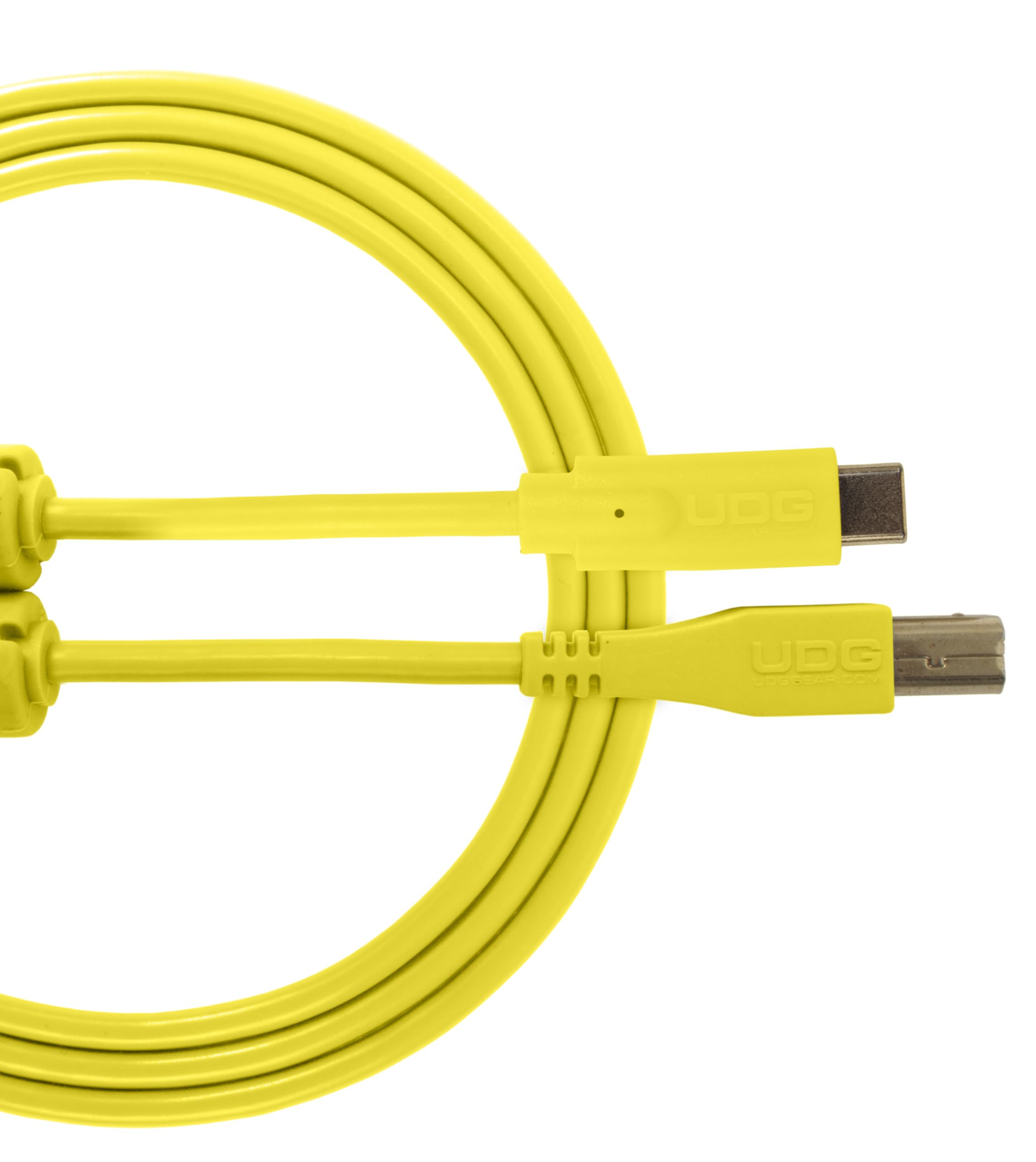 UDG GEAR U96001YL Cable USB 2.0 (C-B) - High-speed Audio Optimized USB 2.0 C to B cable, Yellow, 1.5 Meter โ image 1