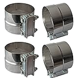 Exhaust Band Clamp 4 Inch Lap Joint Exhaust Pipe
