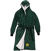 Big Blanket Co Hideout Robe Sherpa-Lined Robe One Size Forest