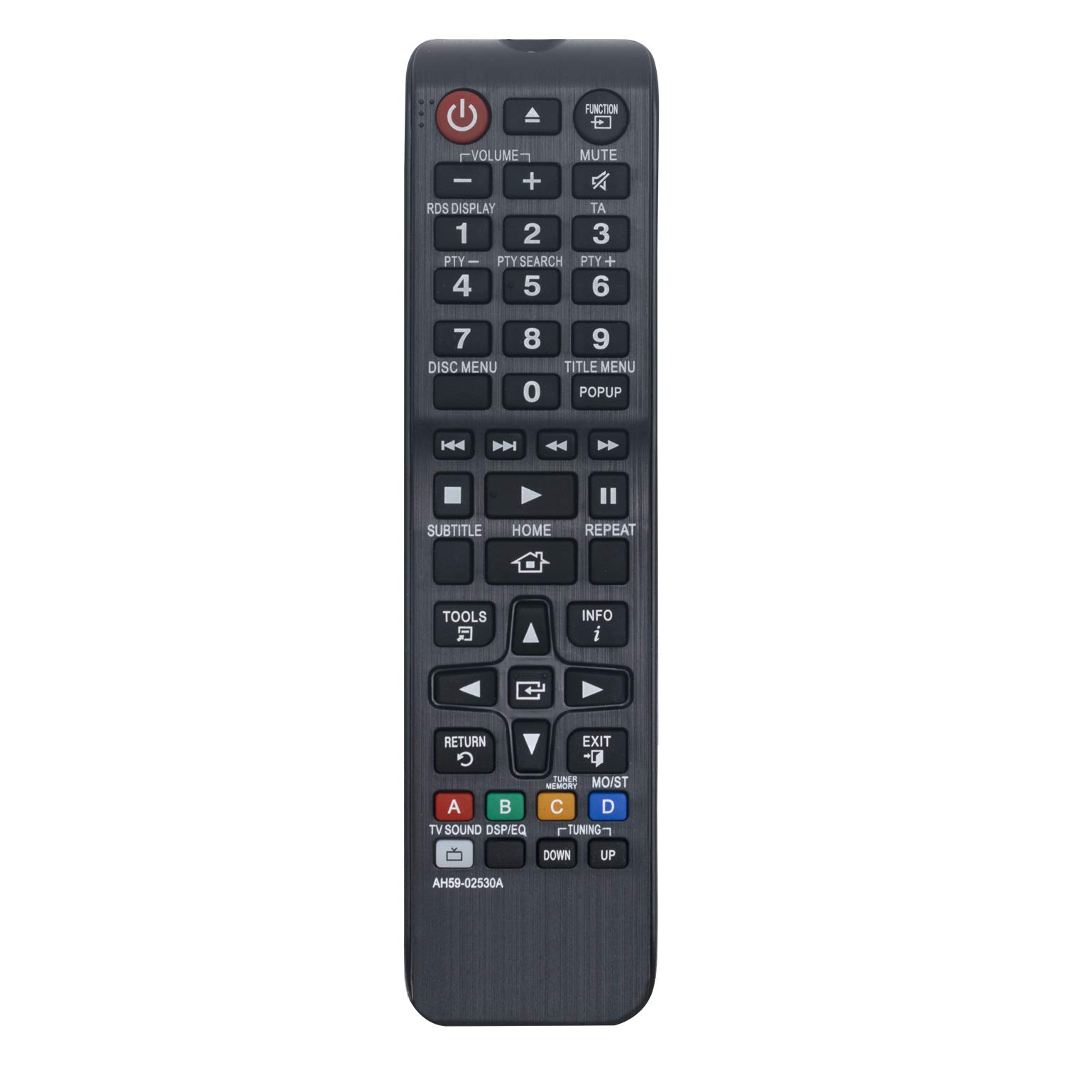 VINABTY AH59-02530A Replaced Remote Control fit for Samsung HT-F4200 HT-H4200 HT-H4200R HT-H5200 HT-F4500 HT-F4500/ZA HT-J4500 Soundbar