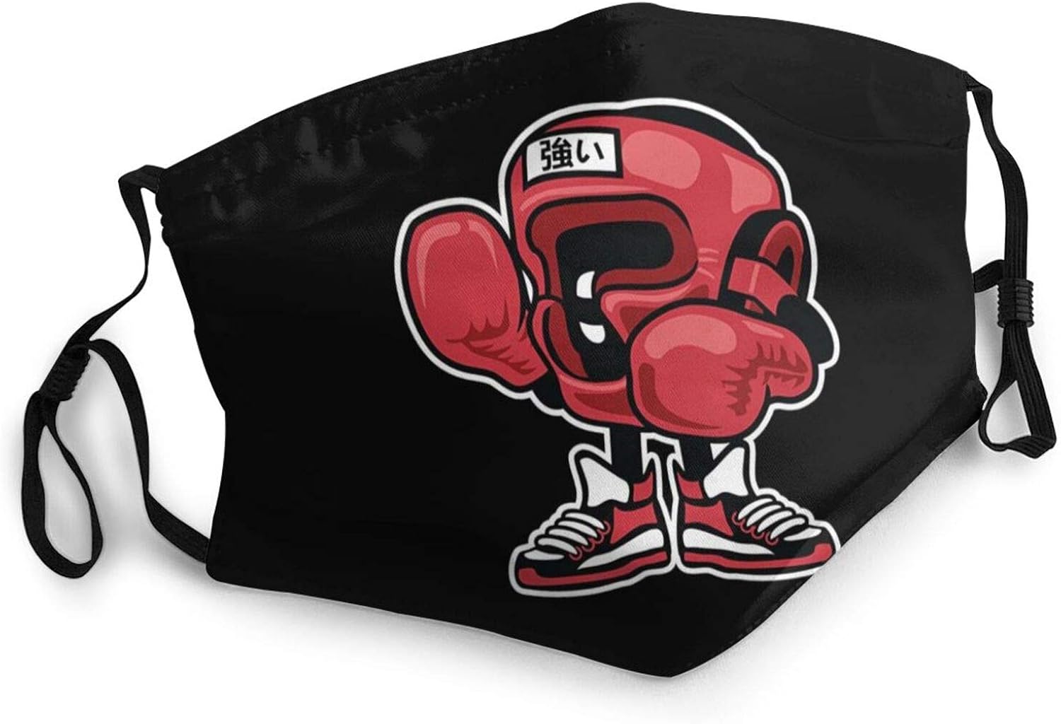 Cute Funny & Unique Boxing Champion Unisex Funny Face Mask Reusable Breathable Balaclava Mask