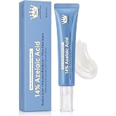 Azelaic Acid 14% Acne Cream for Redness Relief, Dark Spots, Facial Serum with Niacinamide &amp; Vitamin C Prevent Acne Breakouts, Azelaic Acid Serum for Balance Excess Sebum &amp; Soothe Irritation, 1 Oz.