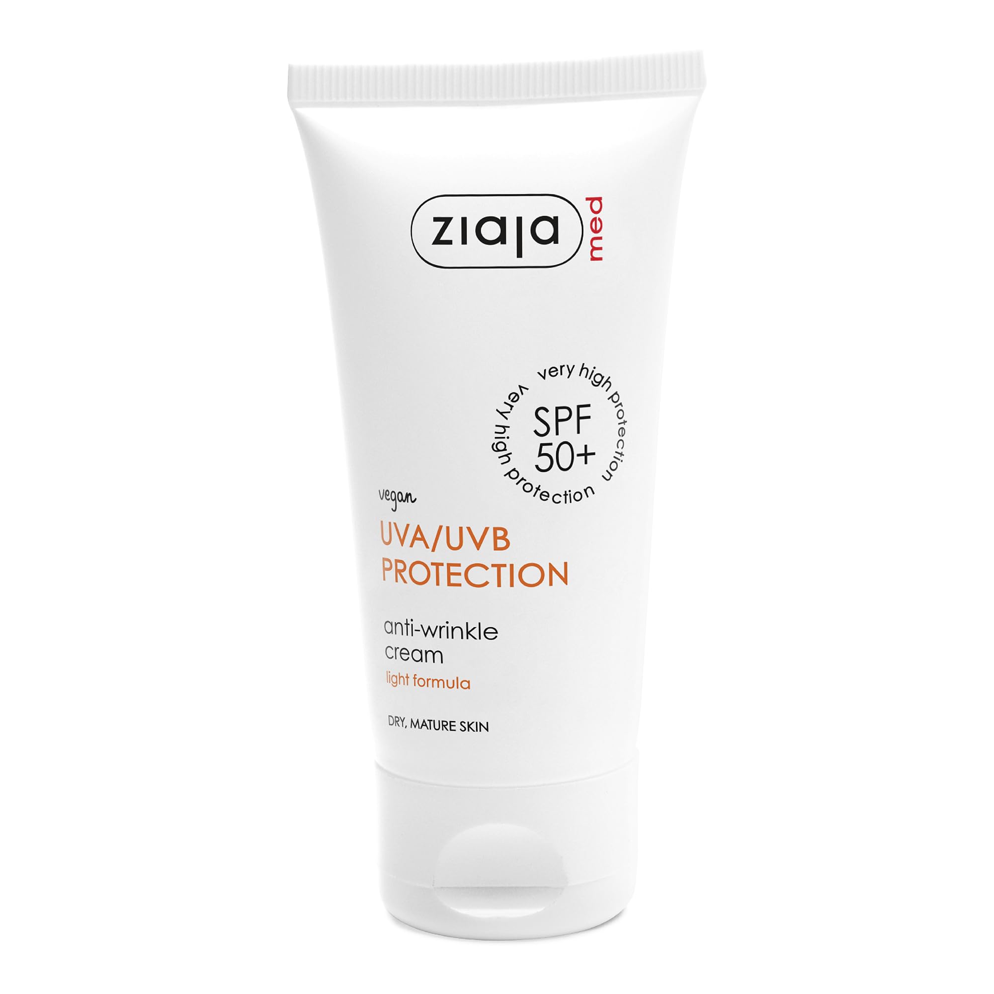 Ziaja Med Spf 50+ Anti-Wrinkle Cream/Dry,Mature Skin 50Ml