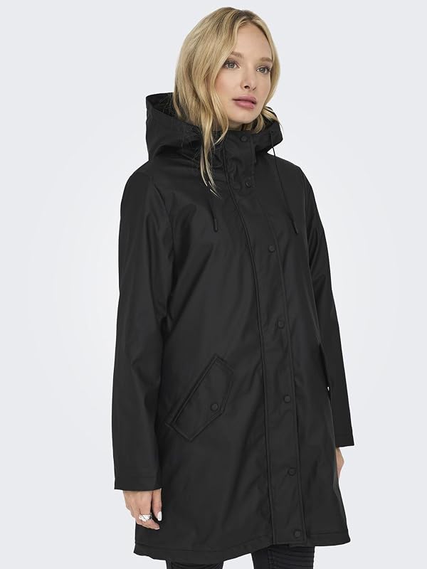 Raincoat ONLSALLY Raincoat Black m Black 1 M