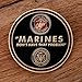 Marine Corps Challenge Coin - USMC Ronald Reagan U.S. Marine Quote Military Coin - Designed by Marines for Marines - Officially Licensed Product