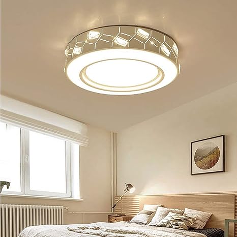 Ktol Led Crystal Ceiling Light Starlight Effect Cool White 6000k