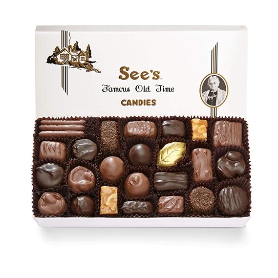 See's Candies 2 lb. Assorted Chocolates Chocolate