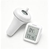 INKBIRD Pool Thermometer Wireless，Pool Temperature Thermometer Floating Easy Read for Swimming, Hot Tub, with Indoor Receiver for Temperature Reading