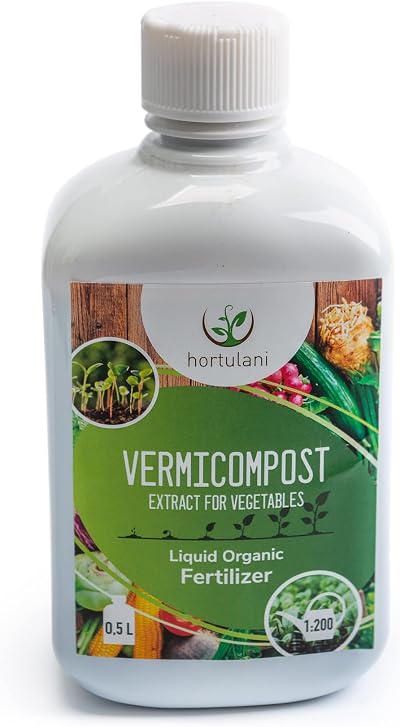 Hortulani Vermicompost Extract 0.5L - Organic Liquid Plant Food Soil Improver