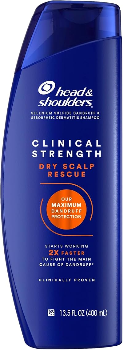 Head & Shoulders Clinical Strength Dandruff Shampoo 13.5 oz For Itching Redness