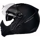 Capacete Aberto Moto Peels Mirage Classic Preto Fosco/Grafite 58