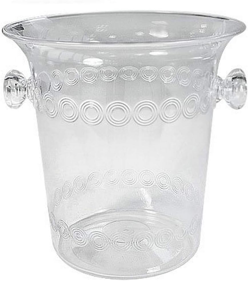 small plastic ice bucket