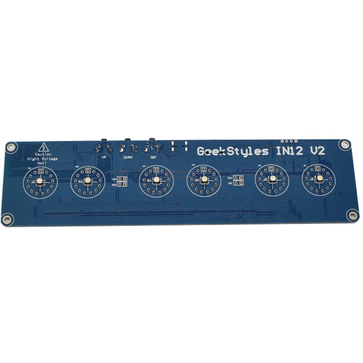 Isabelvictoria AMS-DIY In14 USB Electronic Module In4 Nixie Tube Clock Digital Led Clock Gift Circui