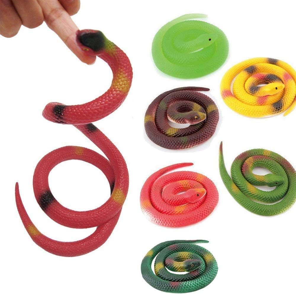 small plastic snakes