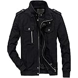 jacket with zipper on collar