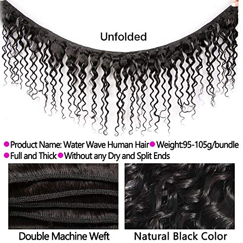 Water-Wave-Bundles-with-Closure-10A-Brazilian-Virgin-Human-Hair-Bundles-with-4x4-Middle-Part-Lace-Closure14-16-1812Wet-and-Wavy-Bundles-with-Closure-for-Black-Women-Natural-Color