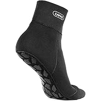 CAPAS 2mm Neoprene Waterproof Socks, Beach Volleyball Sand Proof Socks, Wetsuit Snorkel Socks Keep Warm for Men Women