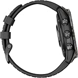 Garmin Fenix 7 Pro Sapphire Solar 47mm Gray/Black Band Smartwatch view 4
