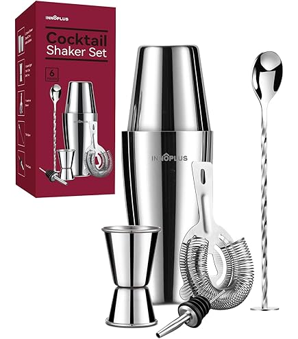 Shaker Boston : 45 Et 820 Ml Ensemble Shaker à Cocktail Lesté