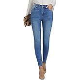 GRAPENT Skinny Jeans for Women High Waist Stretchy Classic High Rise Slimming Jeggings Denim Trousers Pants