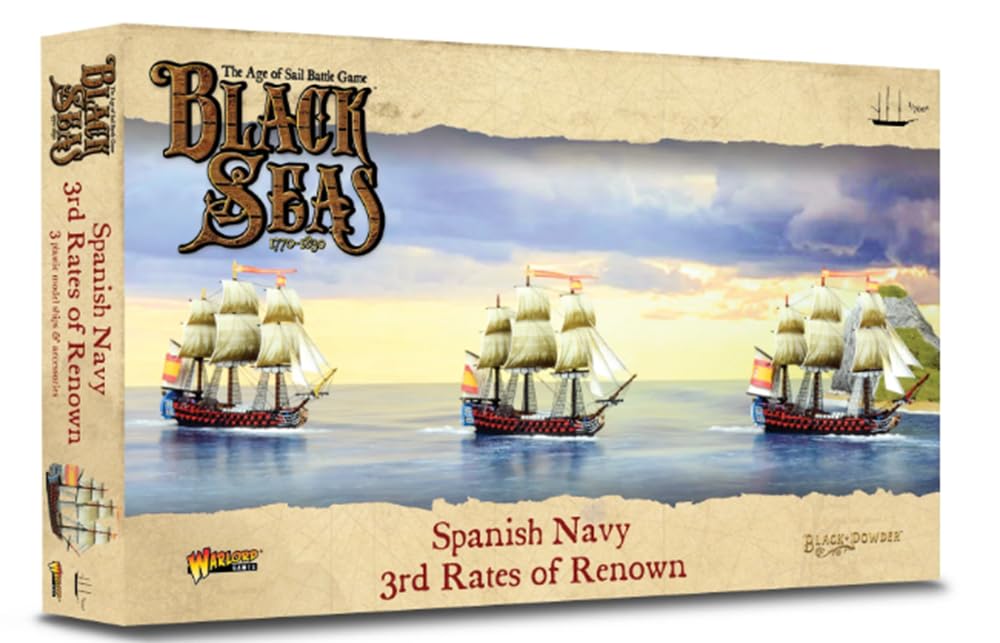 Warlord Games Black Seas: Spanish Navy 3rd Rates of Renown