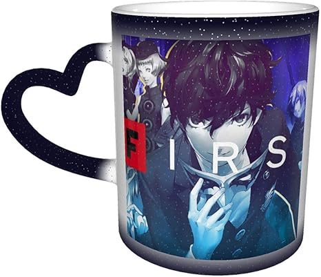 Amazon Co Jp ペルソナ5 アニメ ゲーム マグカップ セラミック マグ カップ 変色カップ コーヒーカップ 写真カップ 人気アニメ 陶器 熱による変色 おしゃれ 贈り物 人気ギフト ホーム キッチン