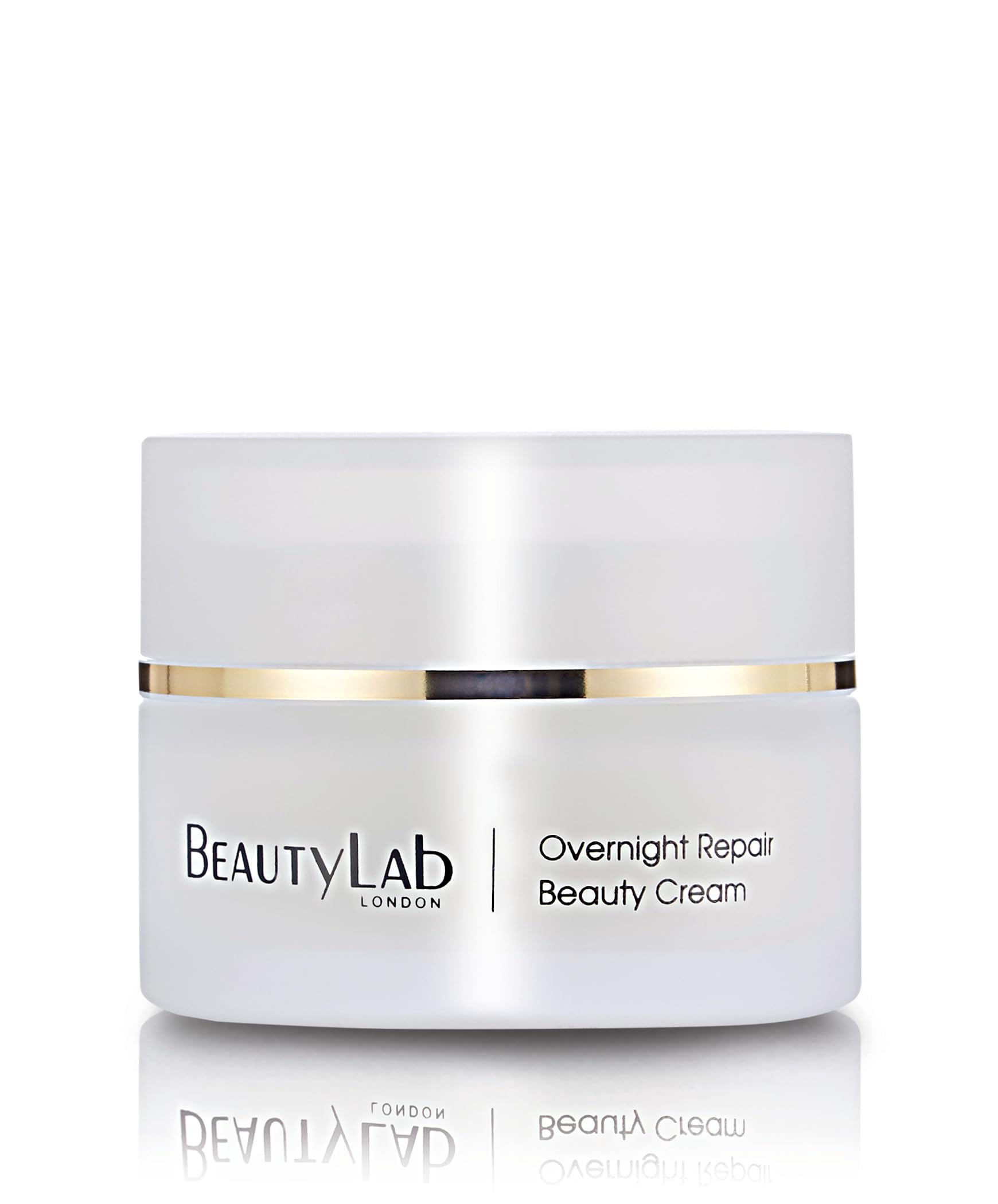 BEAUTYLAB Overnight Repair Beauty Face Cream, Advanced Anti Ageing for Women, Hydrates, Firms, & Reduces Wrinkles, Collagen Supporting Formula, Rejuvenating Moisturiser, 50ml