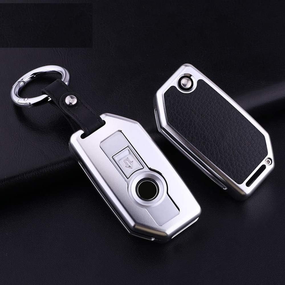 CFHMLK Aluminum alloy One-click Start Remote Control Package Keyless Start Key Case Holder For BMW K1600 R1200GS R1200R R1200RT LC