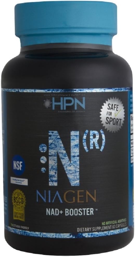 High Performance Nutrition Niagen Nicotinamide Riboside Capsules, 60 Count