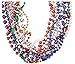 Mardi Gras Beads - Costume Jewelry - Mardi Gras Costume - Bulk Beaded Necklaces - By Funny Party Hats
