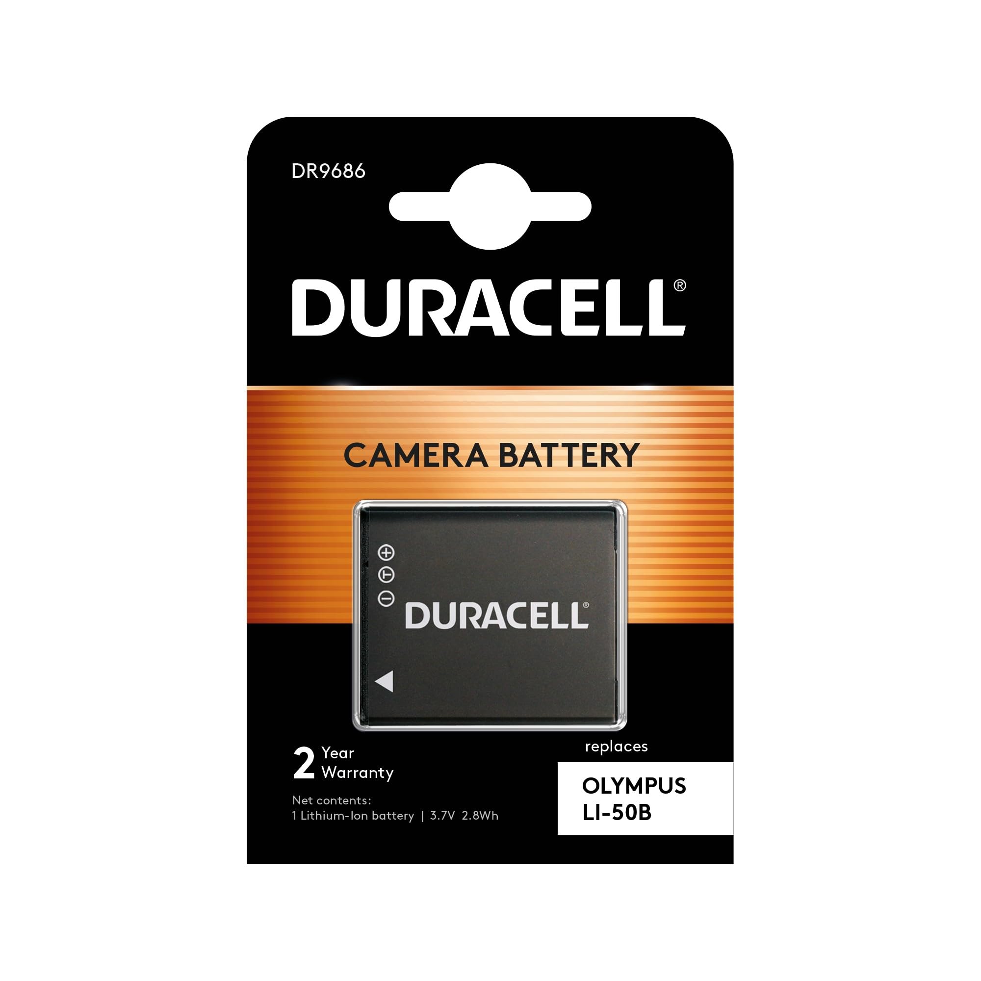Duracell Replacement Digital Camera Battery For Olympus LI-50B Digital Camera Battery