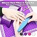 Silicone Hand Pillow Nail Art Arm Rest & Manicure Table Mat Washable Foldable Nail Polish Hand Holder Nail Salon Tools