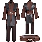 ClSSTEV Tunic Costume Mens Halloween Cosplay Costume Tunic Full Set