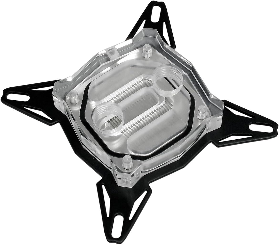 Liquid Cool LC-CP001 CPU Water Cooling Block for Intel - Silver/Black